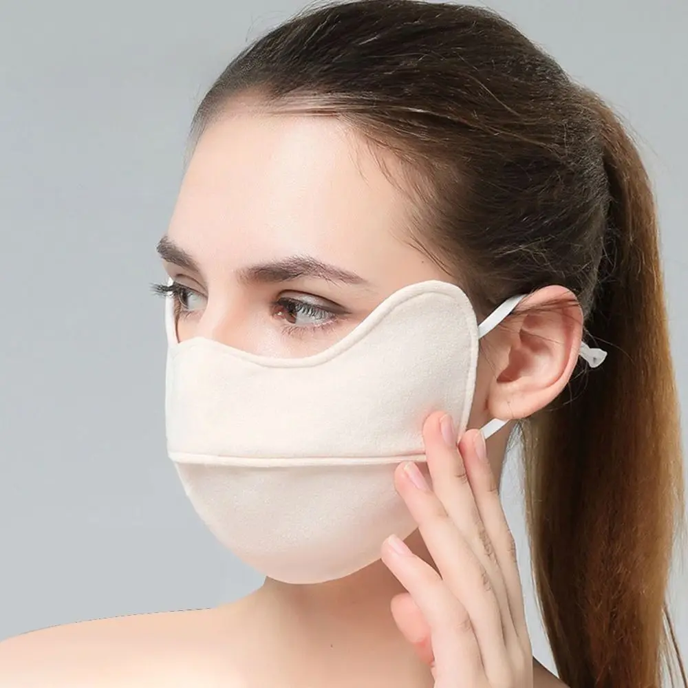 New Breathable Warm Masks Derong Material Cold-proof Reusable Face Mask Windproof Skin-friendly Mouth Cover for Cycling