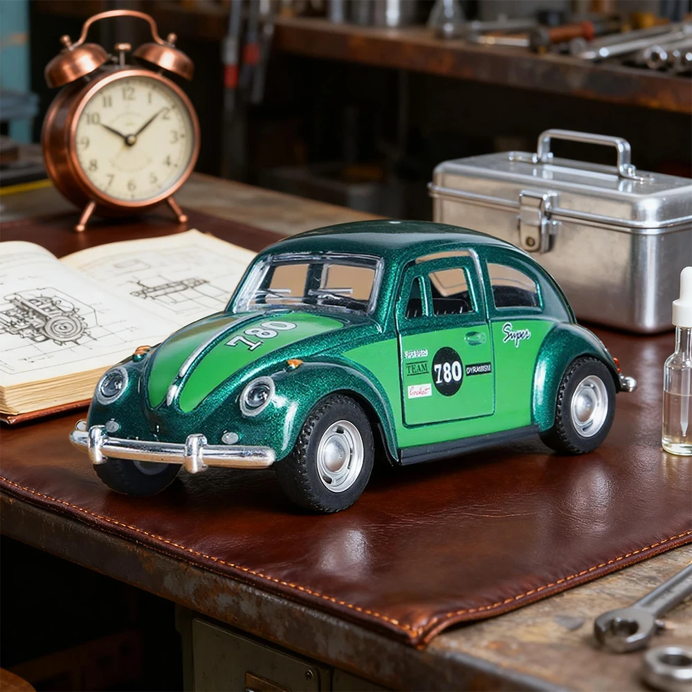 1:32 هالوين بيتل سبيكة يموت الصب رسمت سباق السيارات التراجع قابلة للفتح سيارة مصغرة لعبة أطفال سيارة الصبي هدية حلية