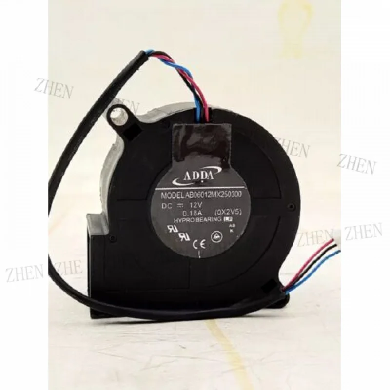 Y FOR  ADDA AB06012MX250300 DC12V 0.18A 3-Pin Turbo Cooling Fan