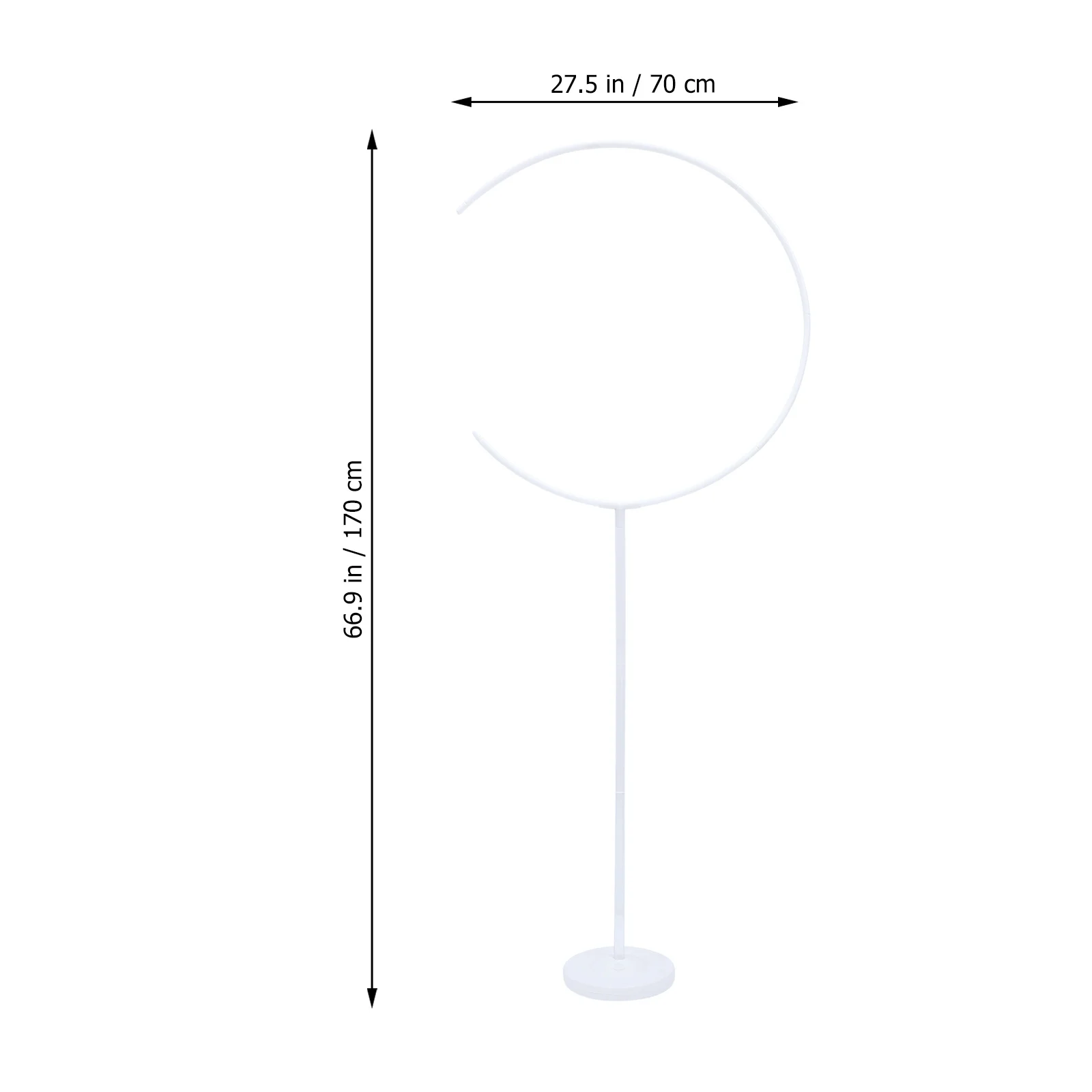 

Balloon Display Bracket Moon Shaped Garland Tool for Unique Romantic Party Supplies Balloon Stand Balloons Display Racks