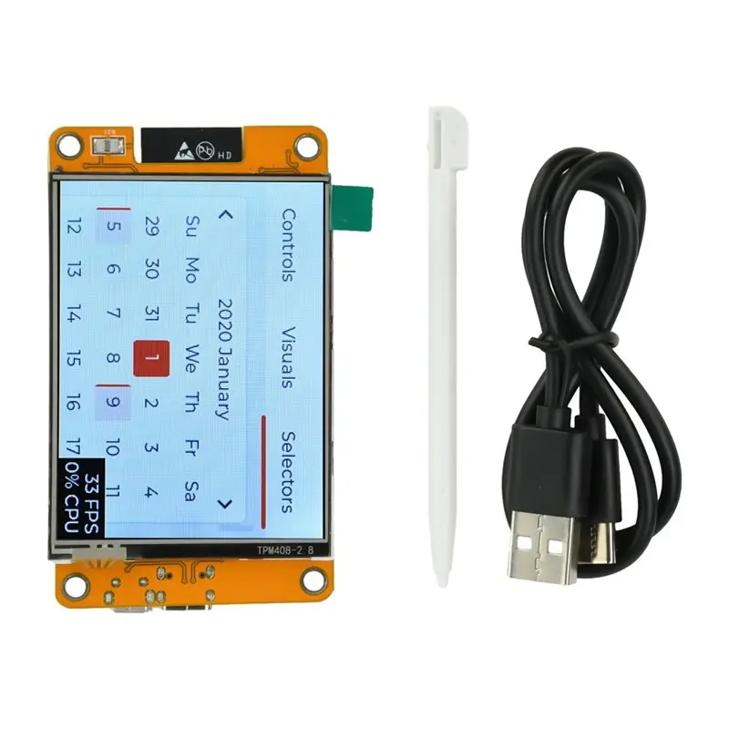 

Комплект SQPP-1: 2,8-дюймовая плата разработки ESP32 с Wi-Fi и Bluetooth, встроенный драйвер ST7789, модуль ESP-32 Type-C для DIY IoT-проектов