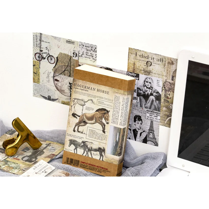 VnX4 Bronzing Series Stickers for Scrapbooking, DIY Diary Album Stick Label, Personality Sticker, 15Pcs per Lot