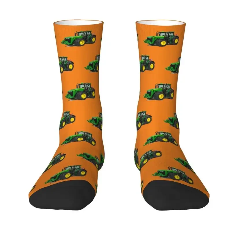 

Fashion Men's Tractor Dress Socks Unisex Comfortable Warm 3D Print Crew Socks