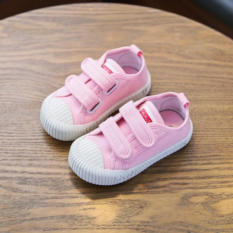 Spring Infant Toddler Shoes Baby Girls Boys Canvas Shoes Soft Bottom Non-slip Outdoor Children Casual Shoes Kids Sneakers