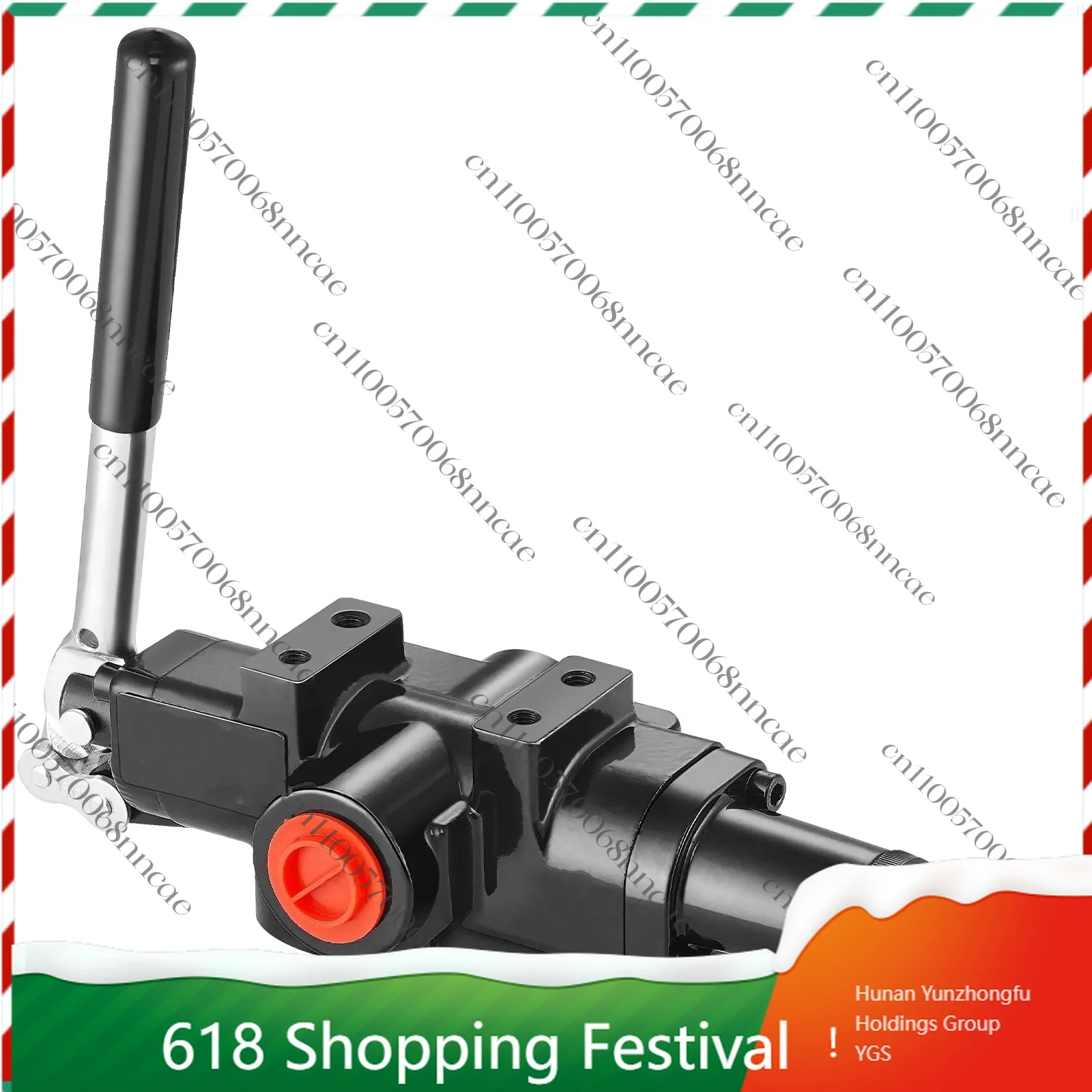 1-Spool Hydraulic Directional Control Valve, 5 GPM Monoblock Type for Log Splitter & Tractor