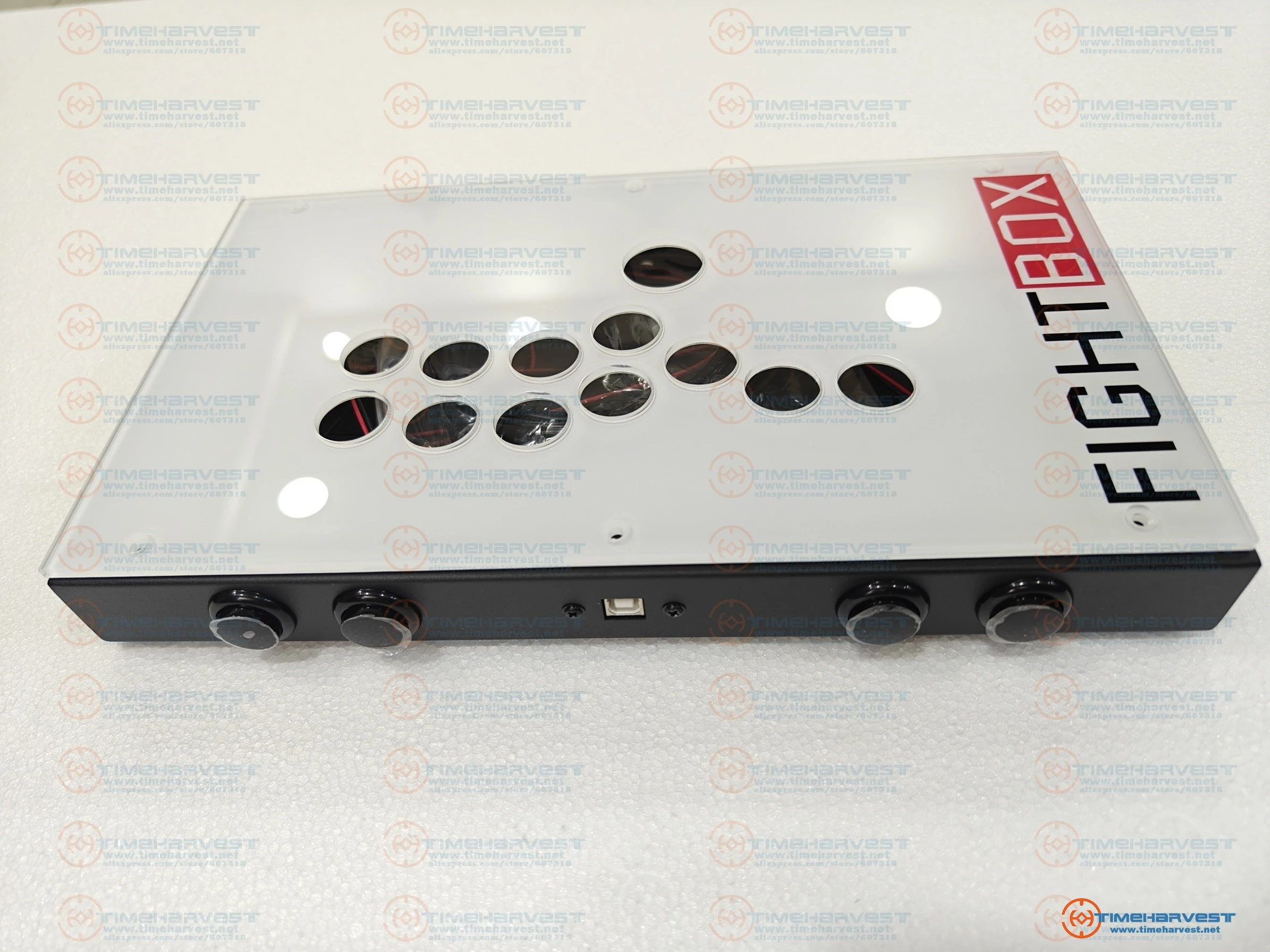 FightBox F1 All Buttons Hitbox Style Arcade Joystick Fightbox Stick Game Controller Fighting Box ONLY CASE