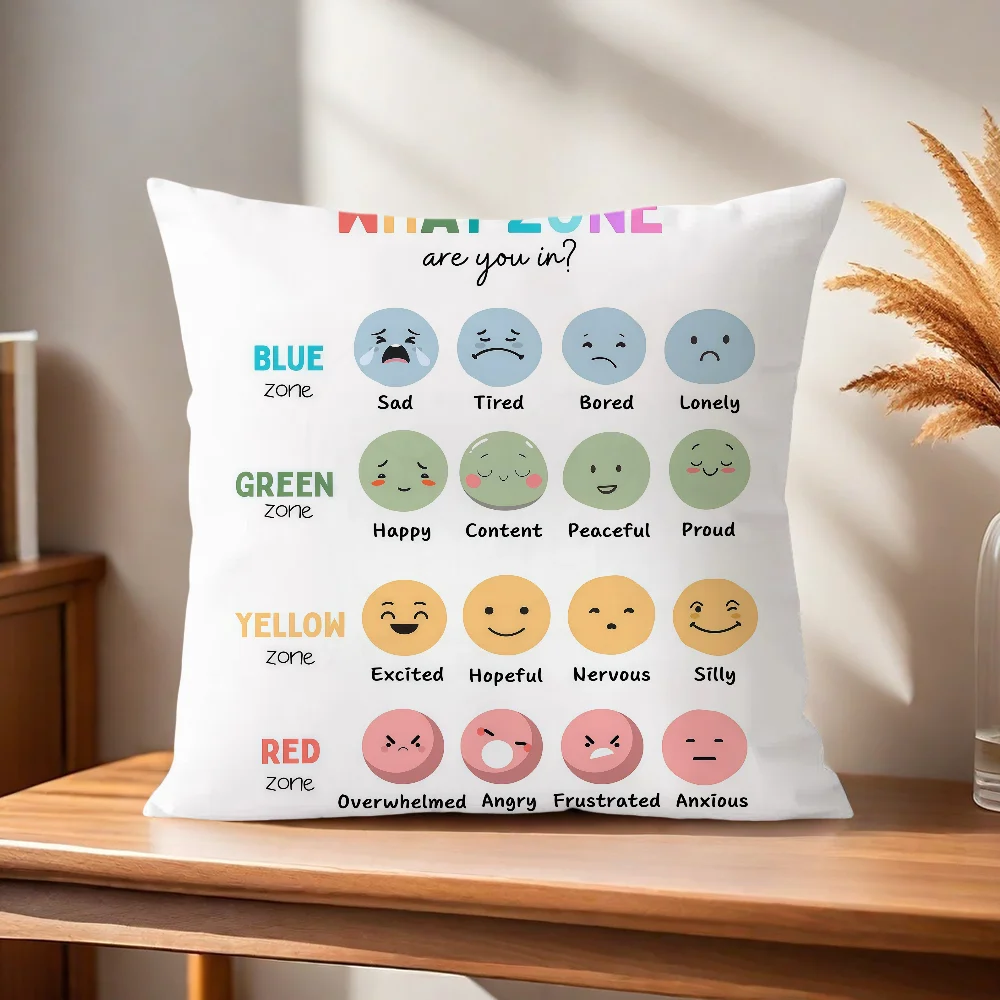 Regulierungsgebiete In Welcher Zone Befinden Sie Sich? Kissenbezug Kissenhülle Zuhause Sofa Wohnzimmer Büro Café Auto Kissenbezug – Detail 6