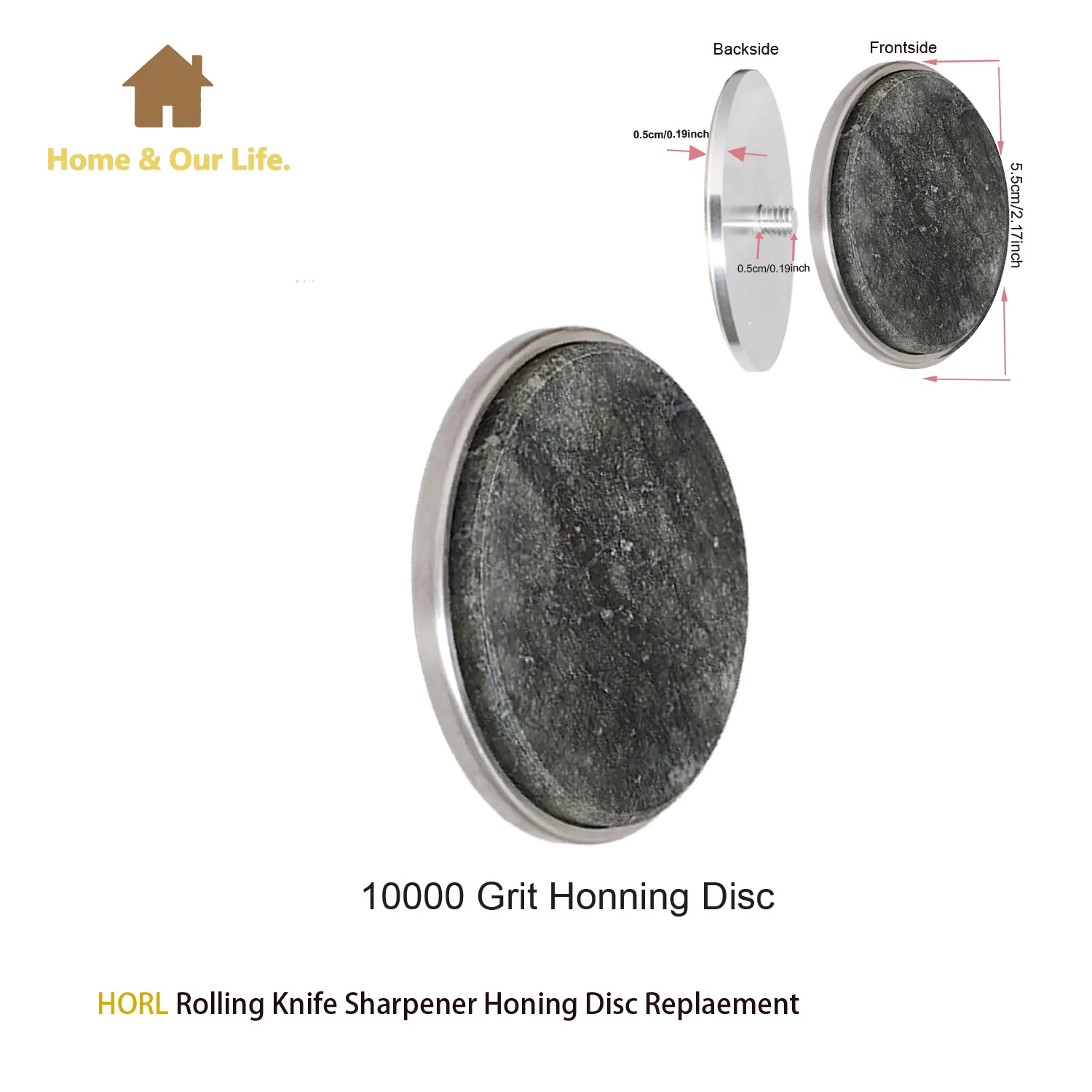 

Horl Replacement Wheels Horl Sharpener Parts Wheels ForMagnetic Roller Sharpener Ceramic Polishing Wheel For Horl 2 Horl 2 Pro