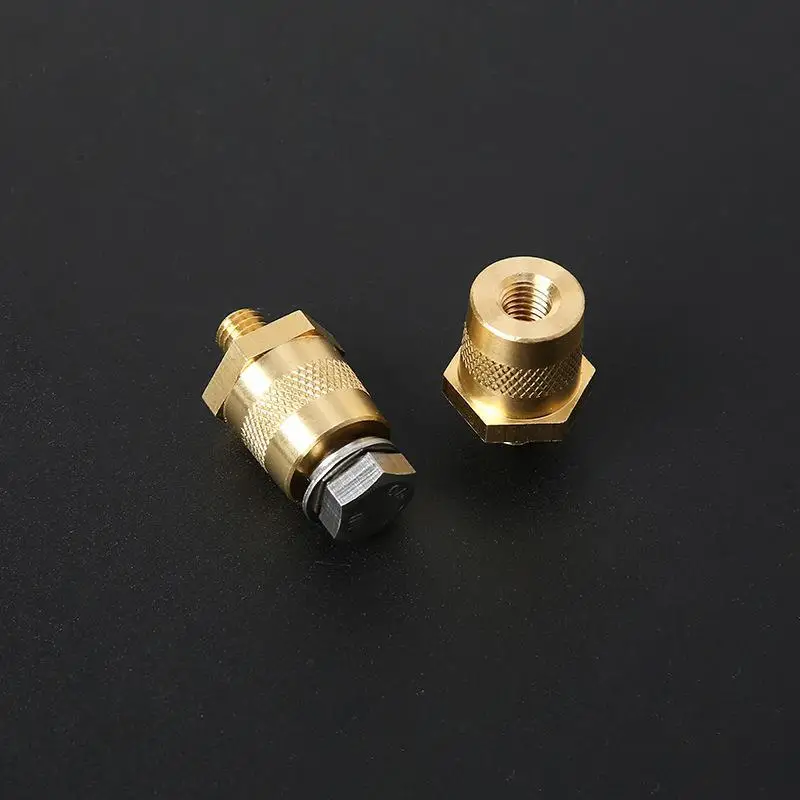 Brass Car Battery Terminal Connector Rustproof Sturdy Build Anti-Slip Grip for ATV UTV Battery Replacement