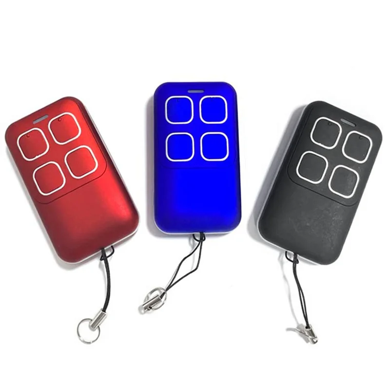 Universal 280-868MHZ Garage Door Clone Remote Control 4 Keys Remote Control Copy Electric Gate Remote Controller Red