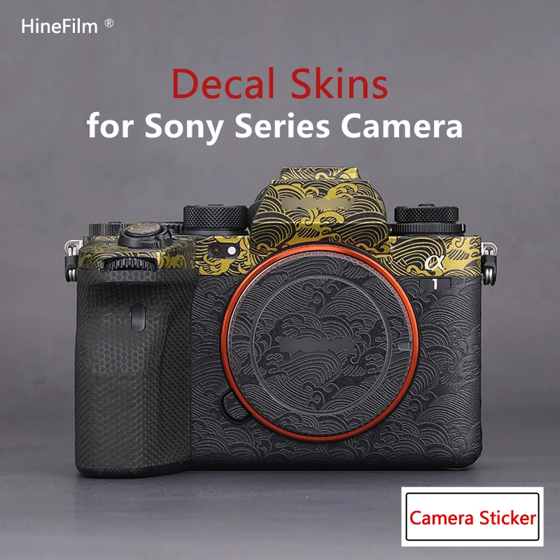 

A7R5 A7M4 A7M3 A1 A7S3 FX3 FX30 Camera Stickers A7RV A7IV A7SIII Decal Skin Wrap Cover for Sony A7R V Camera Sticker