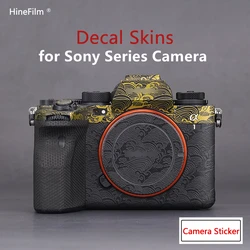 A7R5 A7M4 A7M3 A1 A7S3 FX3 FX30 Camera Stickers A7RV A7IV A7SIII Decal Skin Wrap Cover for Sony A7R V Camera Sticker