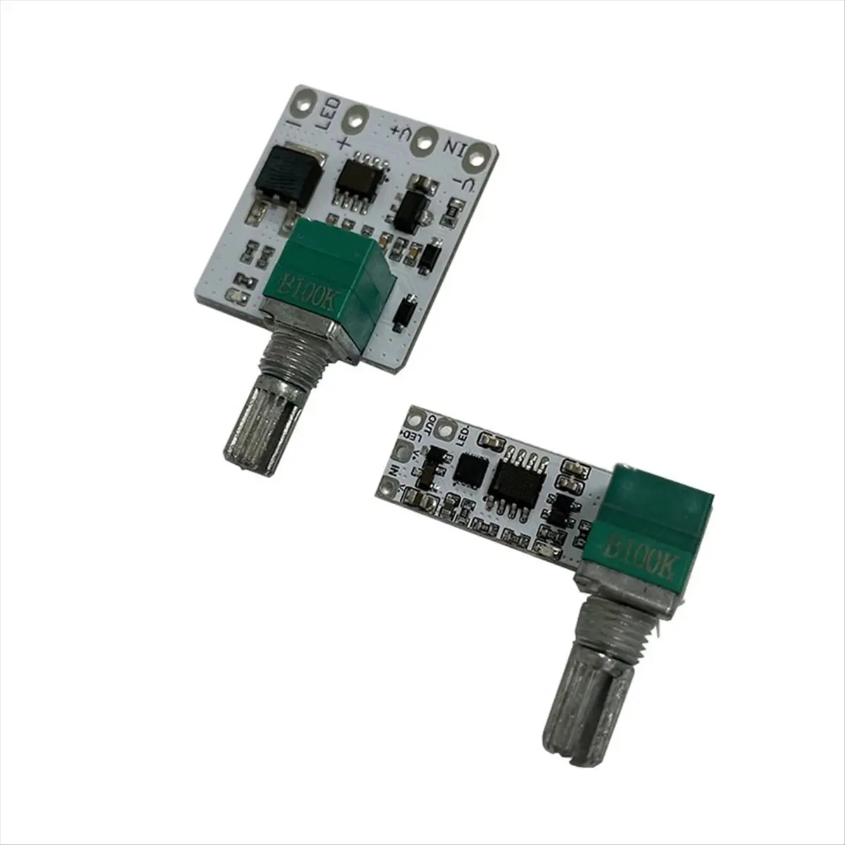 AT42 LED Constant Voltage Dimmer Board Control Module Table Lamp Stepless Knob Potentiometer Live Fill Light Dimmer Module,B