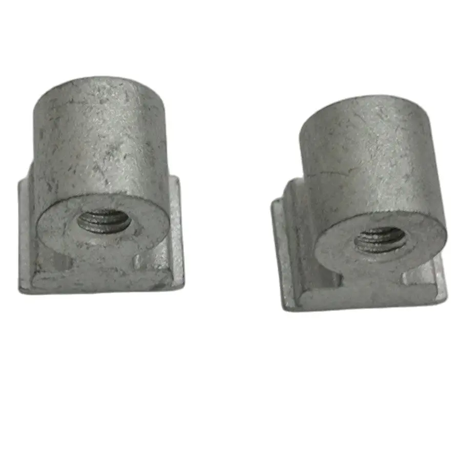 RAS-M4-9-4/7/9Type RAS-Steel Threaded Right Angle Fastener,In Stock,Kirsite,Finish Dacromet