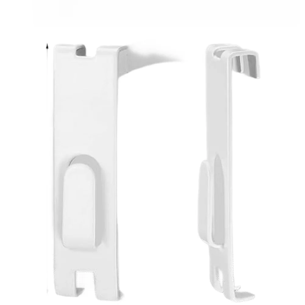 Metal Grid Wall Hangers 25 Pack Black White or Chrome Iron Double Hook for Retail Display Panels and Gridwall Organization