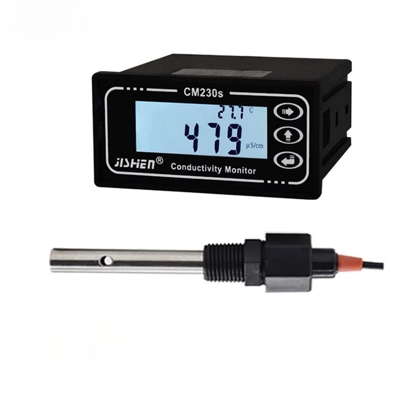CM-230S Online Conductivity Meter TDS Meter EC Sensor Conductivity Adapts To A Variety OF Electrode Pure Water Monitors