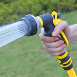 Water Gun High-Pressure Water Spray Gun Car Washer Hose Nozzle Garden Watering Sprinkler Sprinkler Cleaning Water Gun