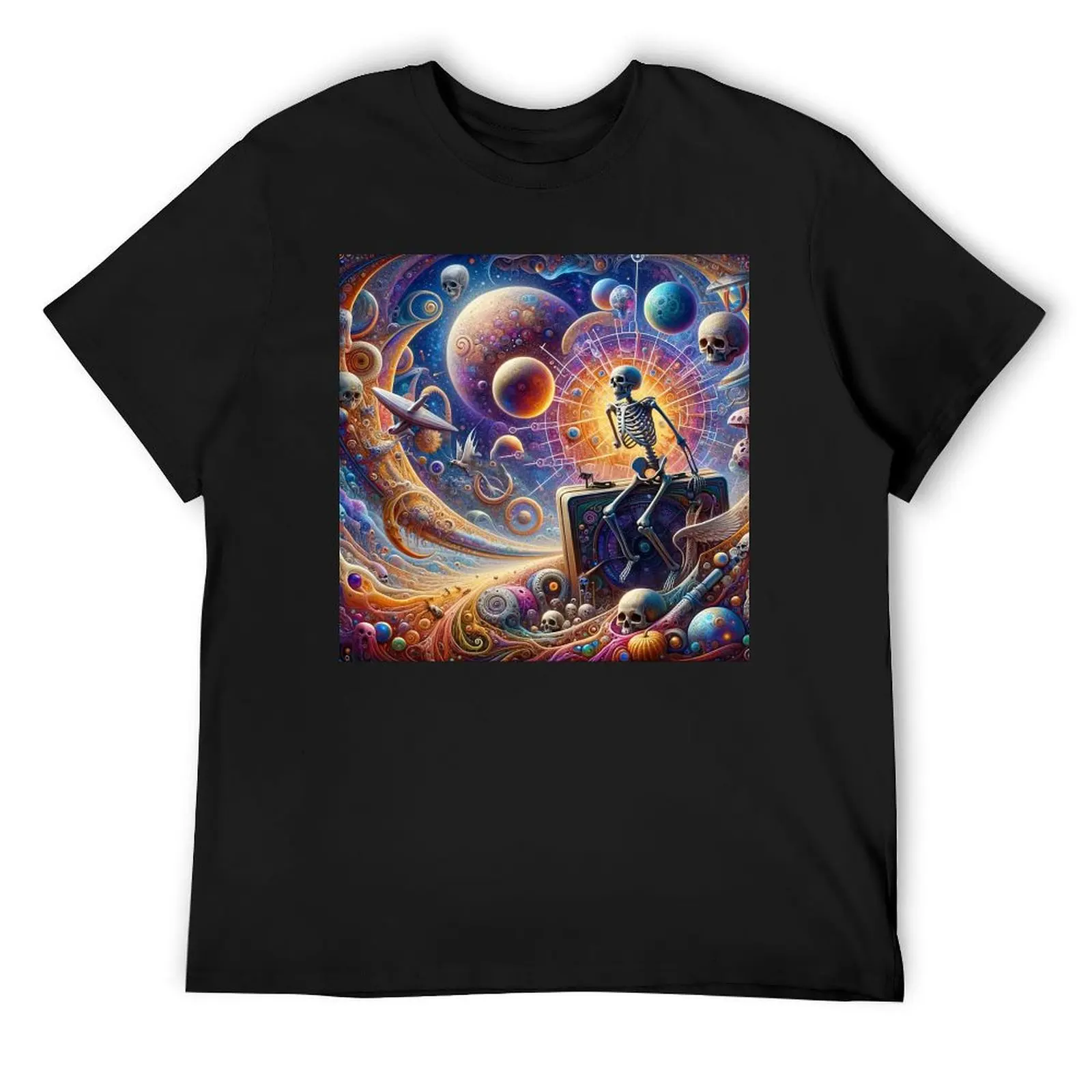 Fresh Voyager Of The Vortex Serenade To The Cosmos T-shirt  Sport Top Tee Creative Funny Novelty Leisure Eur Size