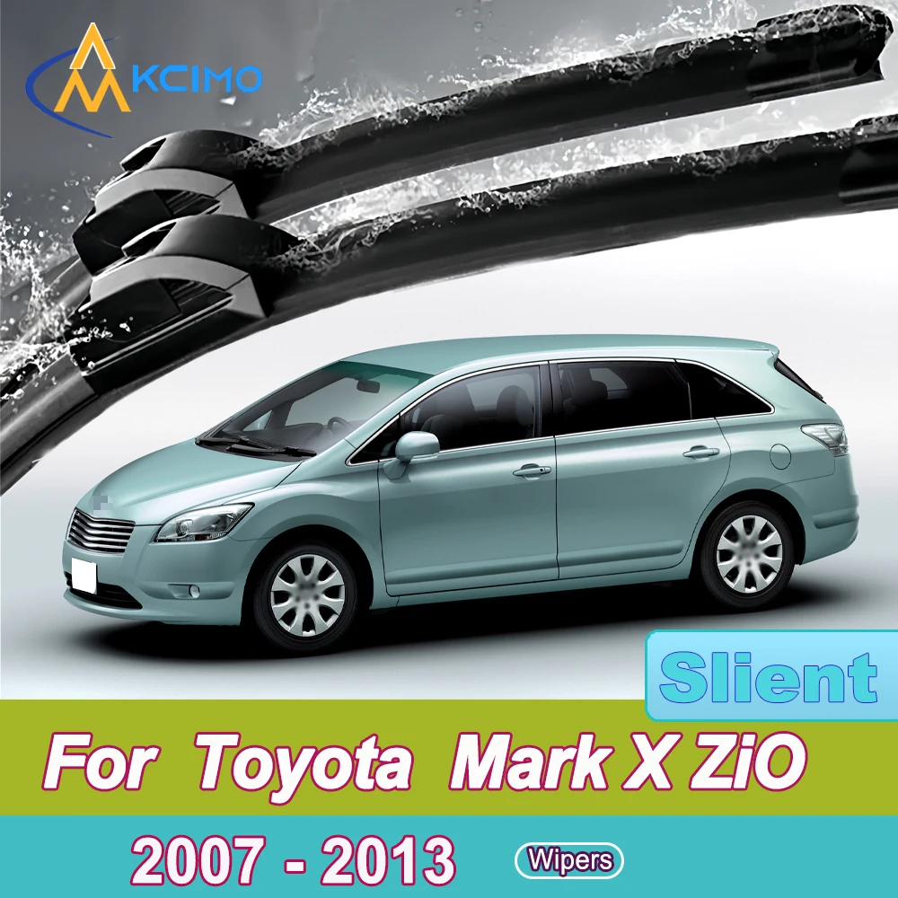 

Silent Beam Wiper Blades For Toyota Mark X ZiO AA10 2007-2013 Noise-Free Windshield Wipers High-Performance