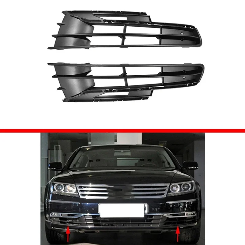 

BAAJ-Набор нижних решеток переднего бампера автомобиля для VW Phaeton 2011-2013, запасные части 3D0853665J 3D0853666J 3D0854661H 3D0854662H