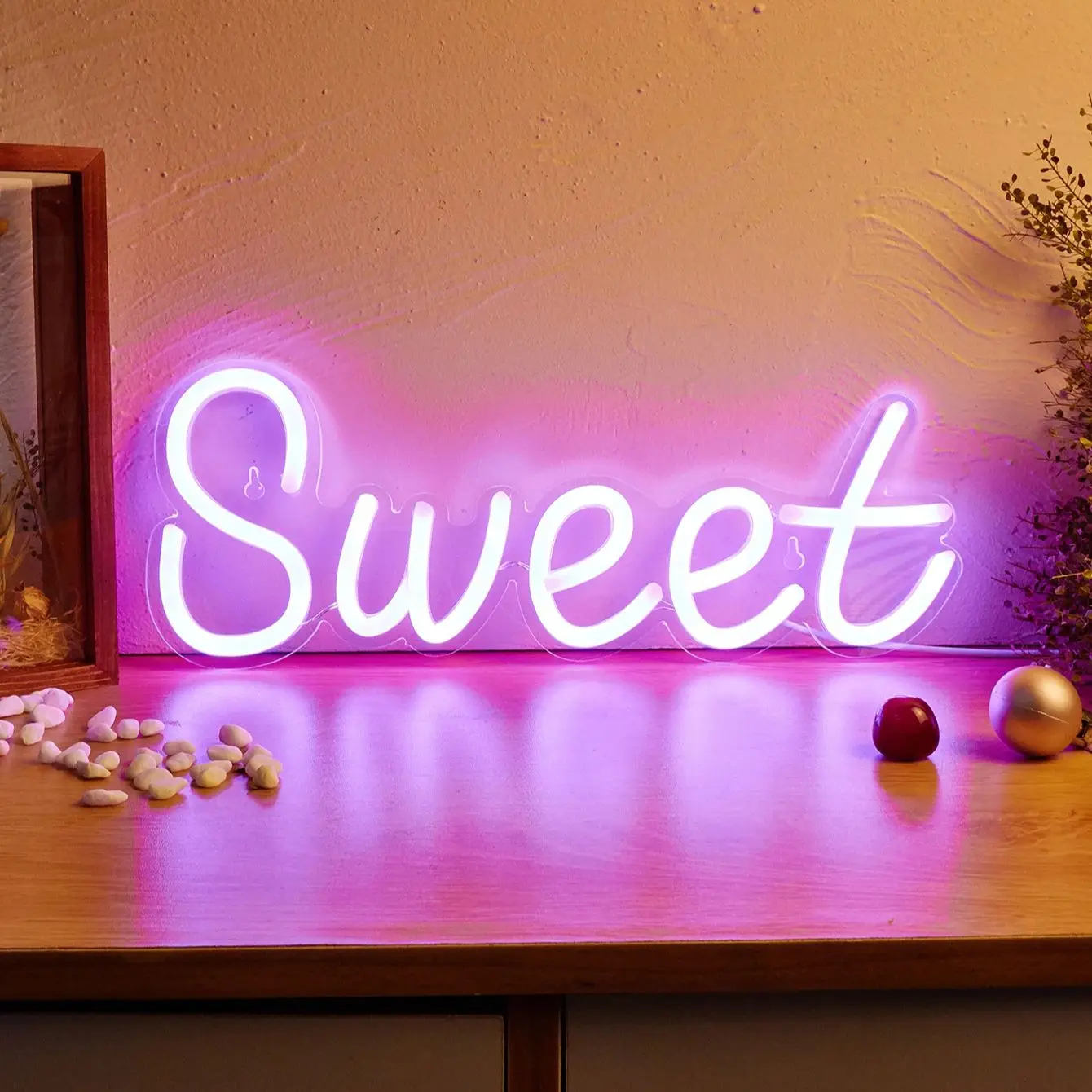 

Chi-buy светодиодный неоновый сладкий неоновый свет с питанием от USB, ночник, 3D настенное искусство, декор для спальни, гостиной, лампы, знаки