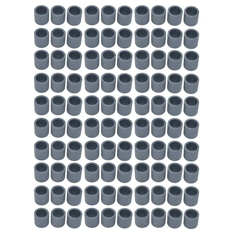 100PCS Pickup Roller Tire Rubber For HP Models P2035 P2055 P3005 M2727 M401 M425 Replacement Parts RM1-6414-000