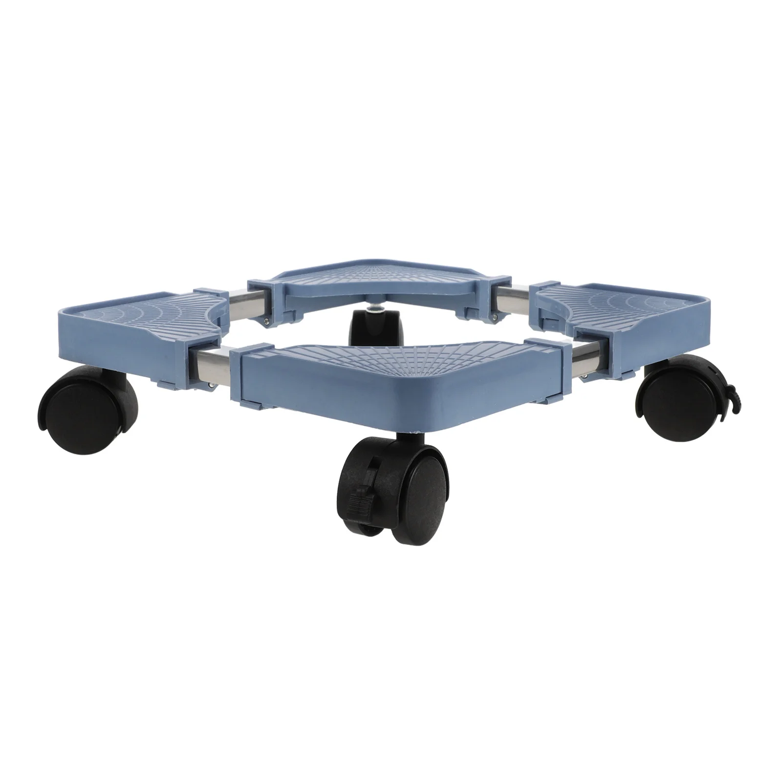 

1pcs Flower Pot Stand Multifunctional Pp Heavy Duty Roller Wheels No Tools Assembly Washing Machine Fridge Appliance