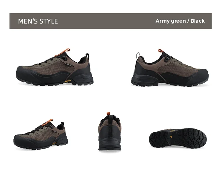 HUMTTO Wasserdichte Trekkingschuhe für Herren, Atmungsaktive Winter-Wanderstiefel, Rutschfeste Designer-Outdoor-Wanderschuhe, Herren-Sneakers – Detail 13