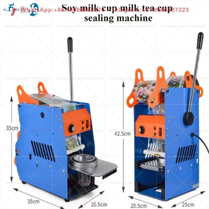 Soy Milk Cup Milk Tea Cup Sealing Machine Plastic Cup Sealing Machine High Efficiency Strong Sealing Manual