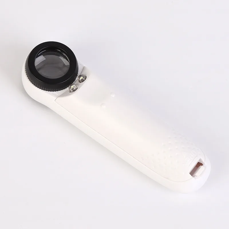 40x 3.5mm LED Light Magnifying Glass Loupe Handheld Microscope Magnifier Illuminated lamp For Circuit Boards Hallmarks Jewelry