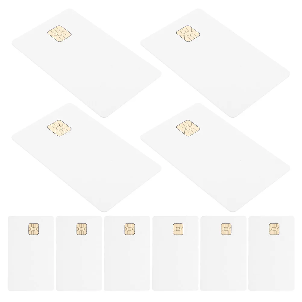 

15Pcs Ic Card Chip White Blank Cards for Access Control Door Security 16K Memory PVC Smart Cards Reusable White Card