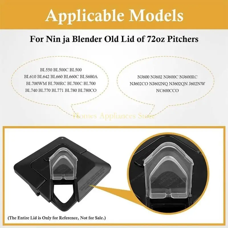 D0AB LID Spout Cover Part для BL740 BL770 BL771 BL780 BL780CO NJ600 NJ602 2PC