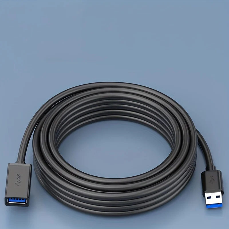 Przedłużacz USB 3.0 USB męski na żeński szybki przedłużacz danych 5Gbps do Smart TV PS4 Xbox SSD klawiatura komputerowa przedłużacz myszy