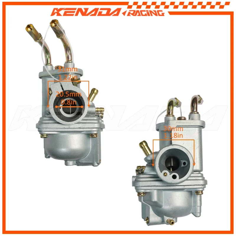 Carburetor PW50 For PW/QT/MJ/PY 50 Y-Zinger PeeWee Yamahopper YT60 Tri-Zinger Towny 1981-2026 5PG-14101-11-00 3L5-14101-01