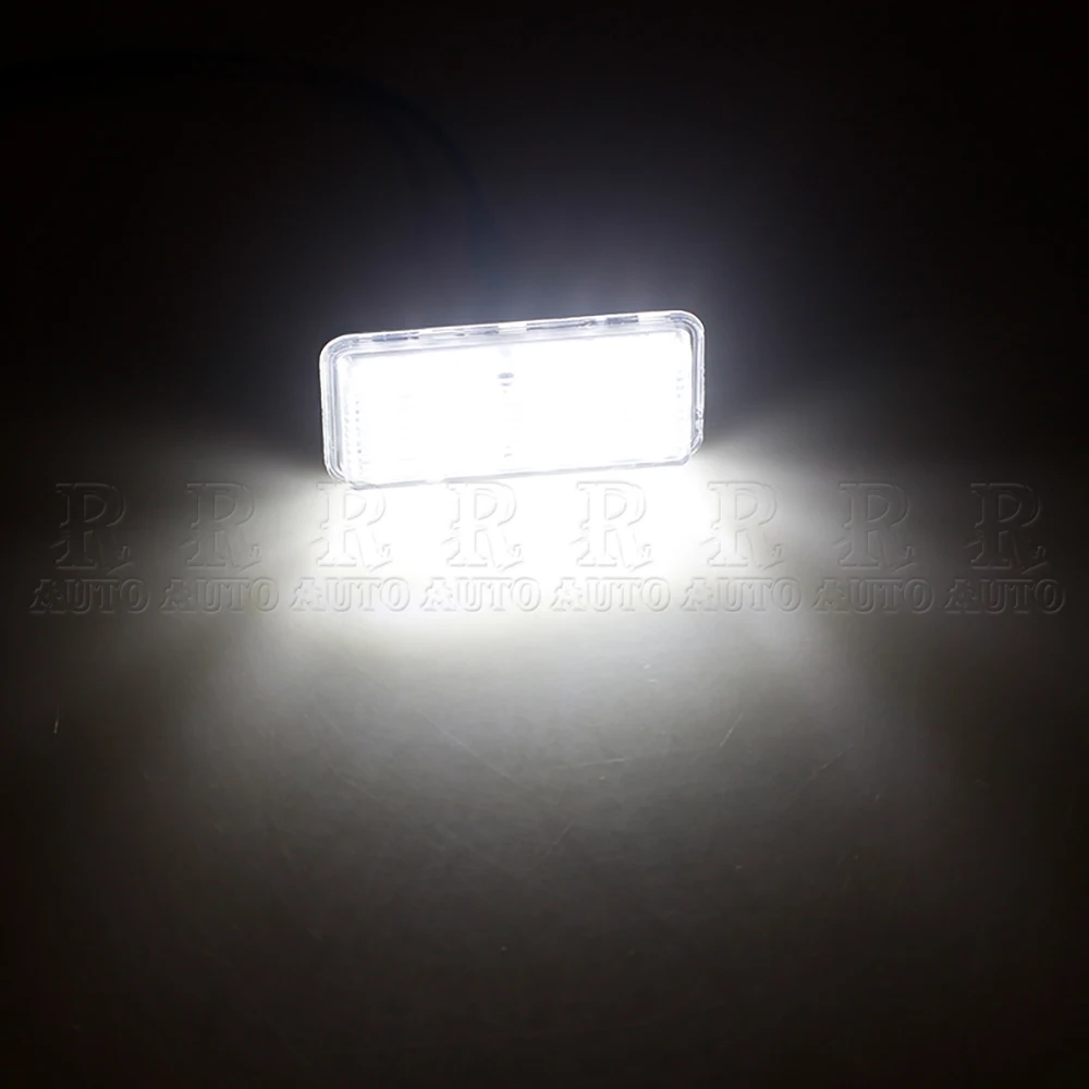 1Pair Car LED Number License Plate Light Lamp Error Free For Lexus LX470 LX570 GX470 For Toyota Mark X Reiz 4D J120 81270-60330 view 6