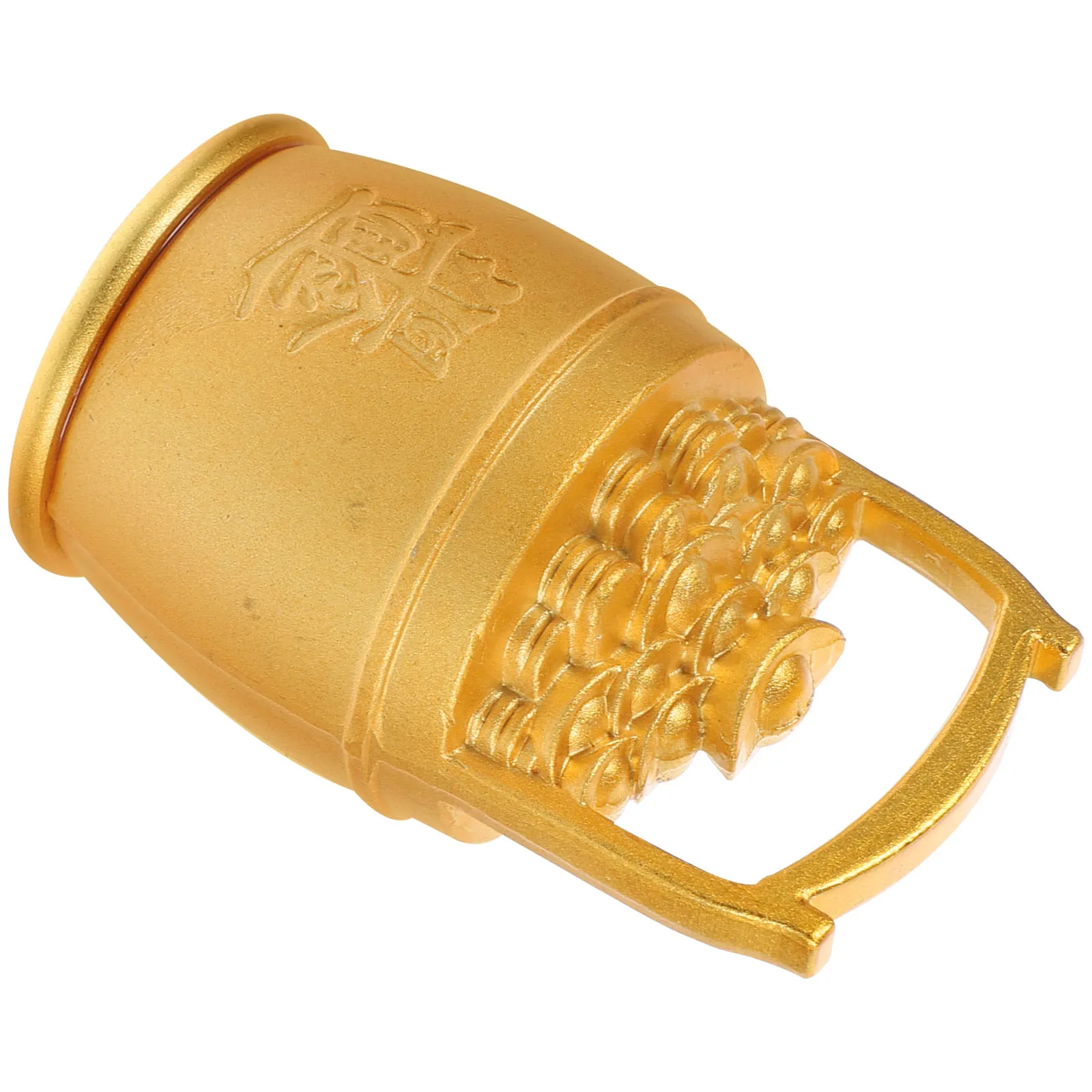 

Lucky Ornament Treasure Basin Decorative Wealth Bucket Home Office Statue Copper Cornucopia Prosperity Figurine Tabletop