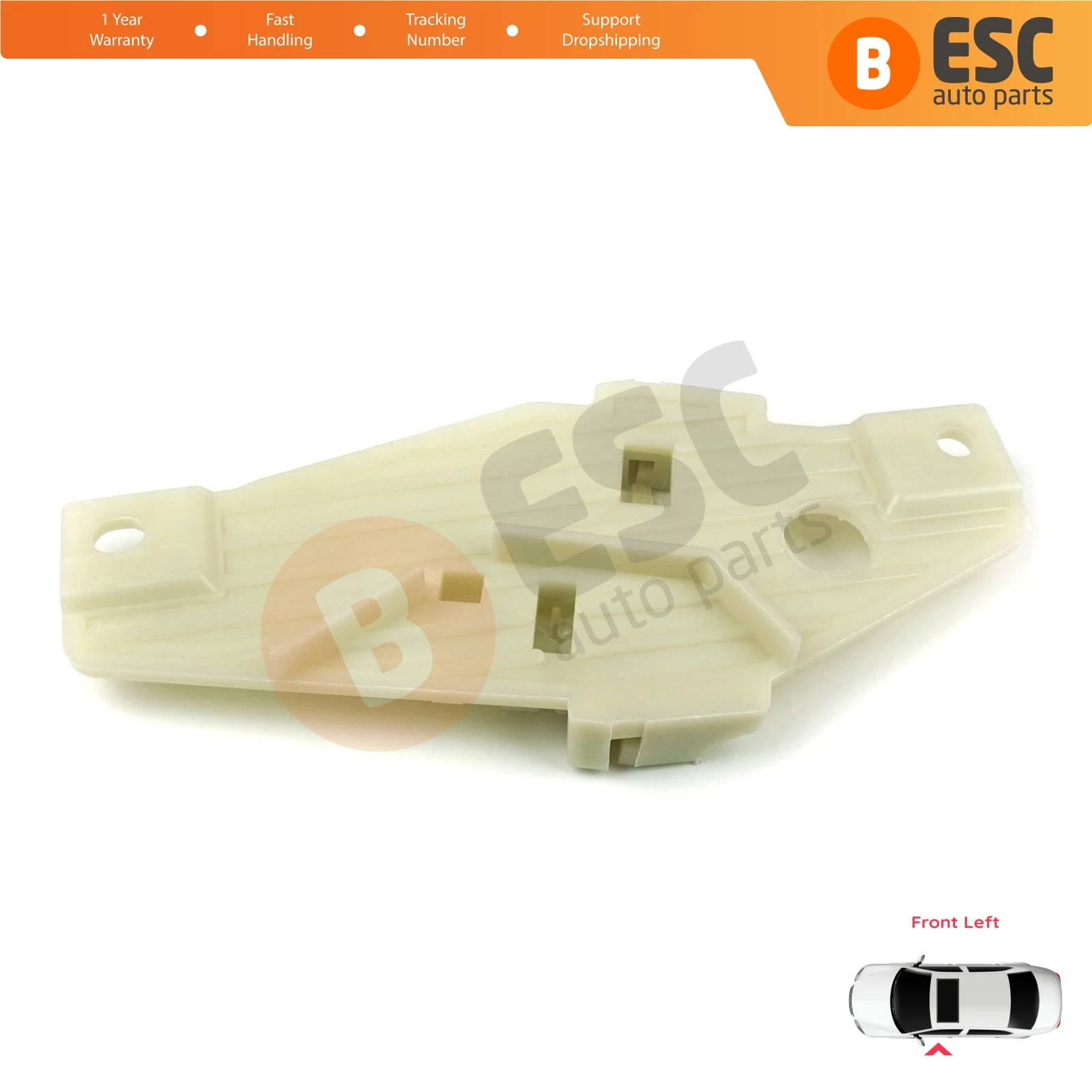 EWR5406 Window Regulator Repair Clips Front Left Door for Toyota Corolla E10 AE100 E100 1991-1999 3/4/5 Door 6980212140