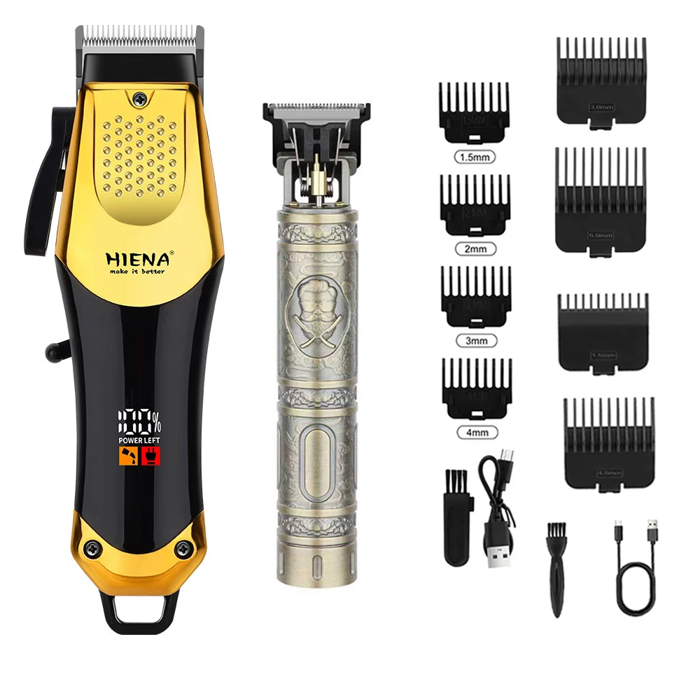 

Professional Barber Fade Clipper 0mm Zero Gap Edge Trimmer Electric Men's Balding Hair Styling Clipper Haircut Trimmer