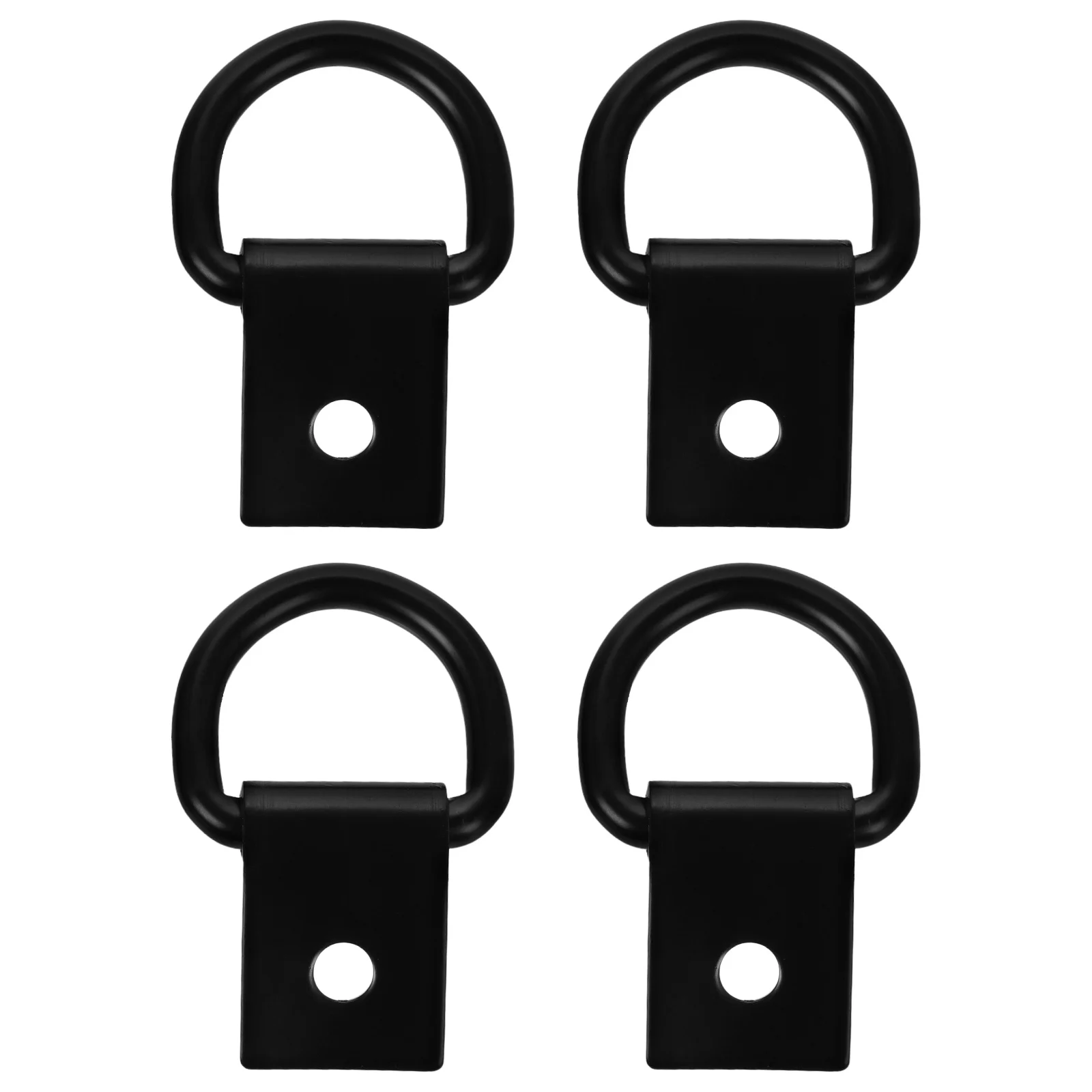 

4Pcs D Ring Tie Down Anchors Robust Multiuse Hooks for Trailers Boats Truck Beds High Strength Anchoring Solution