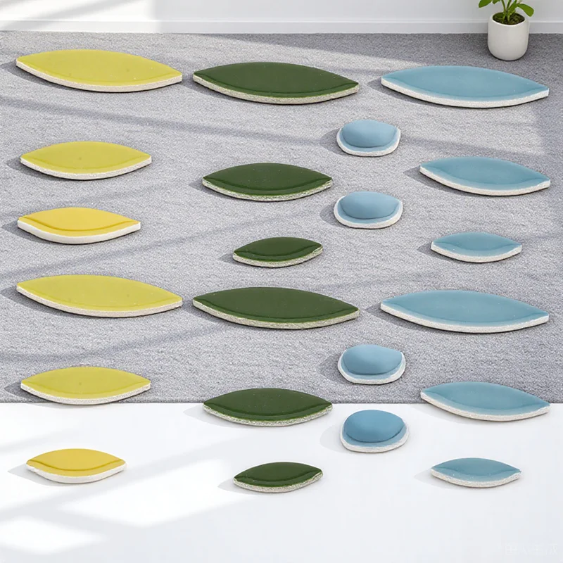 

Ceramic Mosaic Tiles for Crafts DIY Easy to Use Delicate Small Size Ceramic Pieces Perfect for Home Decor Tiles