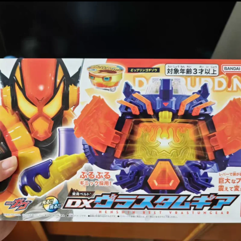 New Bandai Kamen Rider Gavv Dx Vram Transformation Belt Pudding Cup Type Anime Figure Modle Collectible Gifts Toys