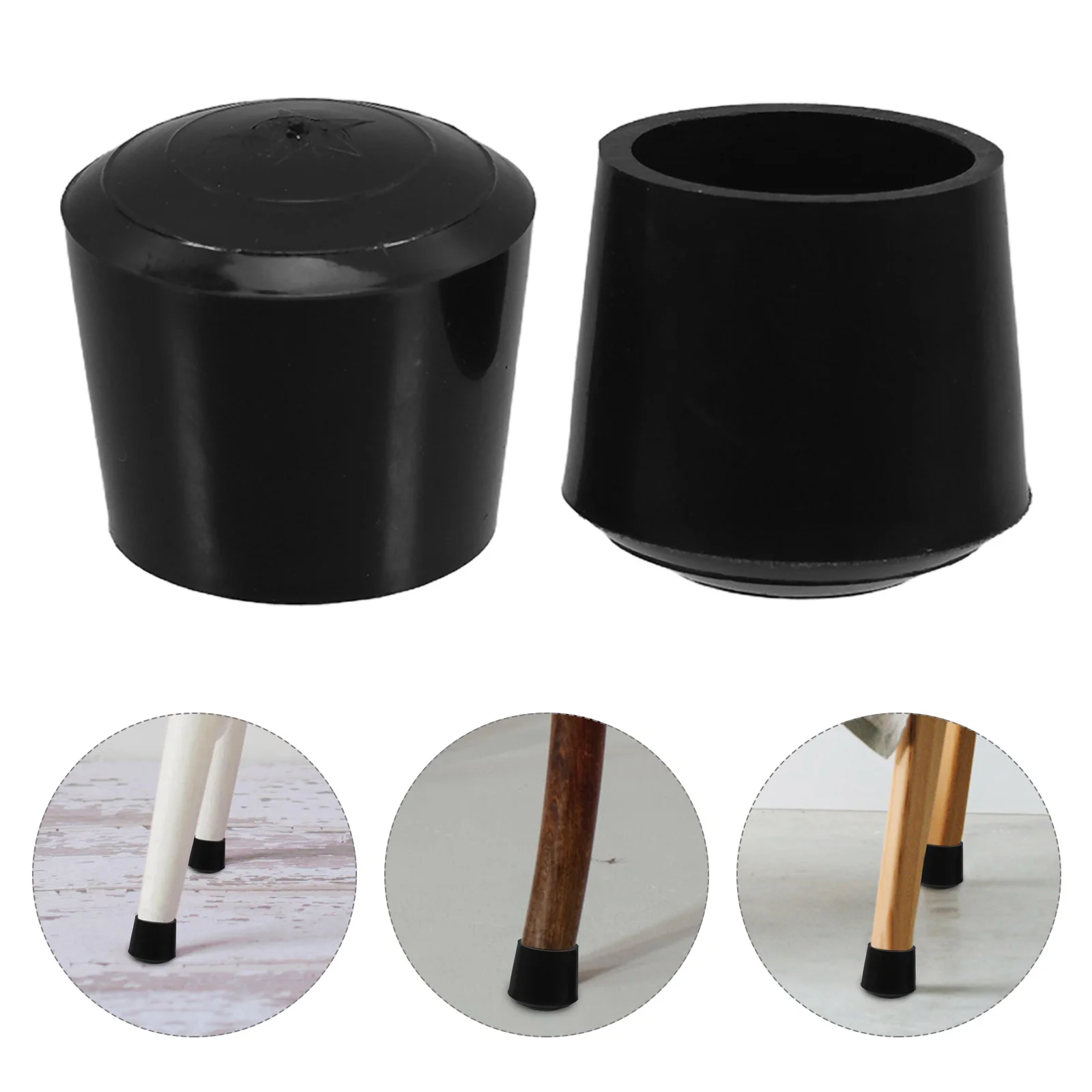 

Anti-step Protection Strips Rubber Feet Modification Stool Foot Protectors Bumper Trunk