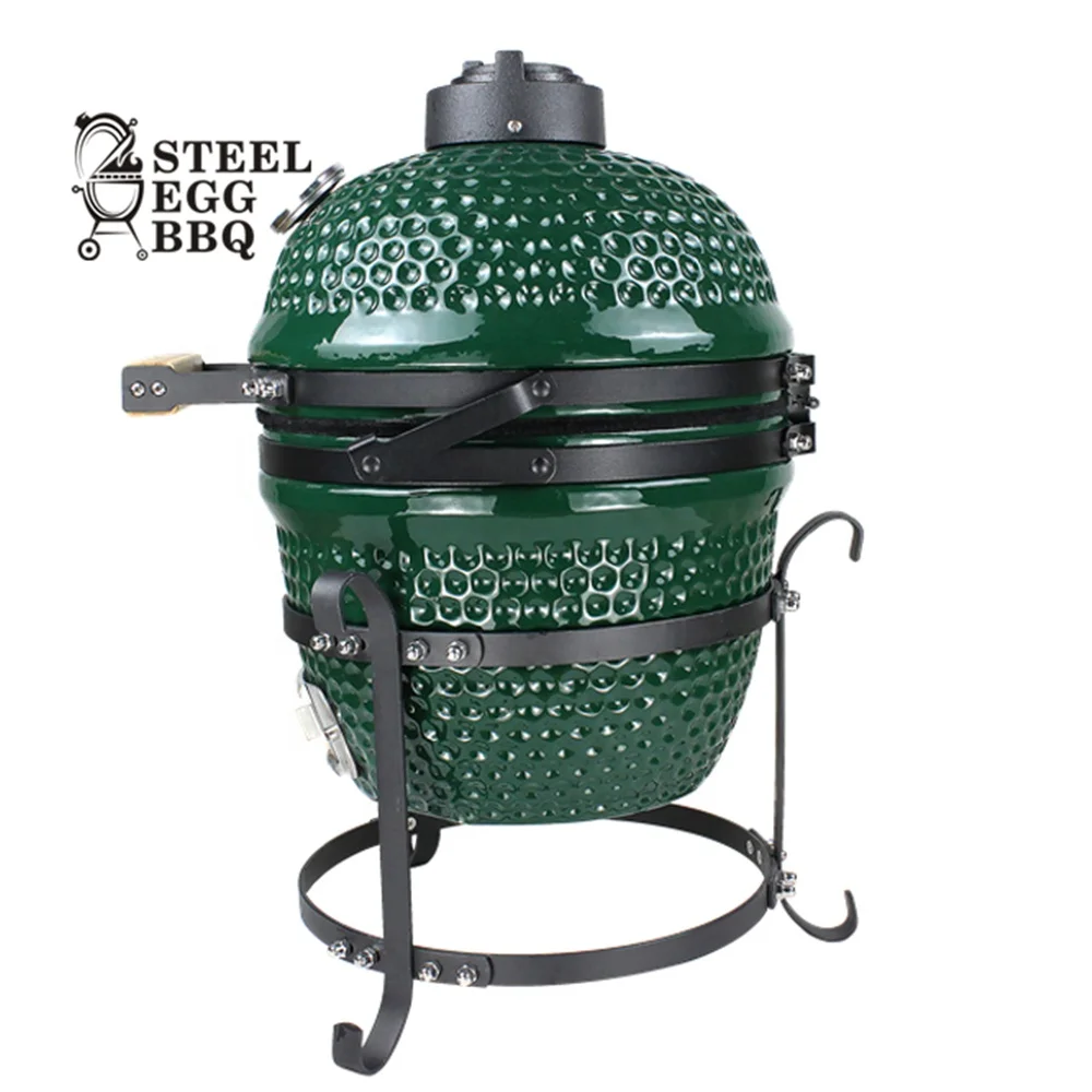 SEB KAMADO artykuły ogrodowe akron mini zielony kolor jajko grill grill ceram cordierite ceramiczny piekarnik dla palaczy tandoor mięso grill na