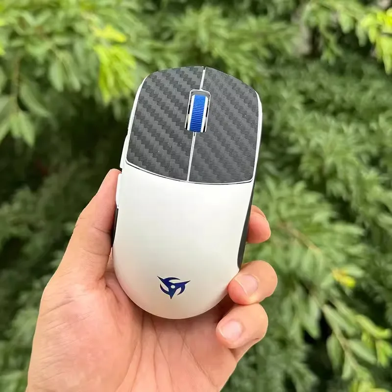 1 Set Meow Ultragrip Carbon Fibre Mouse Anti Slip Sticker For Finalmouse ULX S M L Razer Viper V3 PRO Anti Sweat Anti-skid Tape