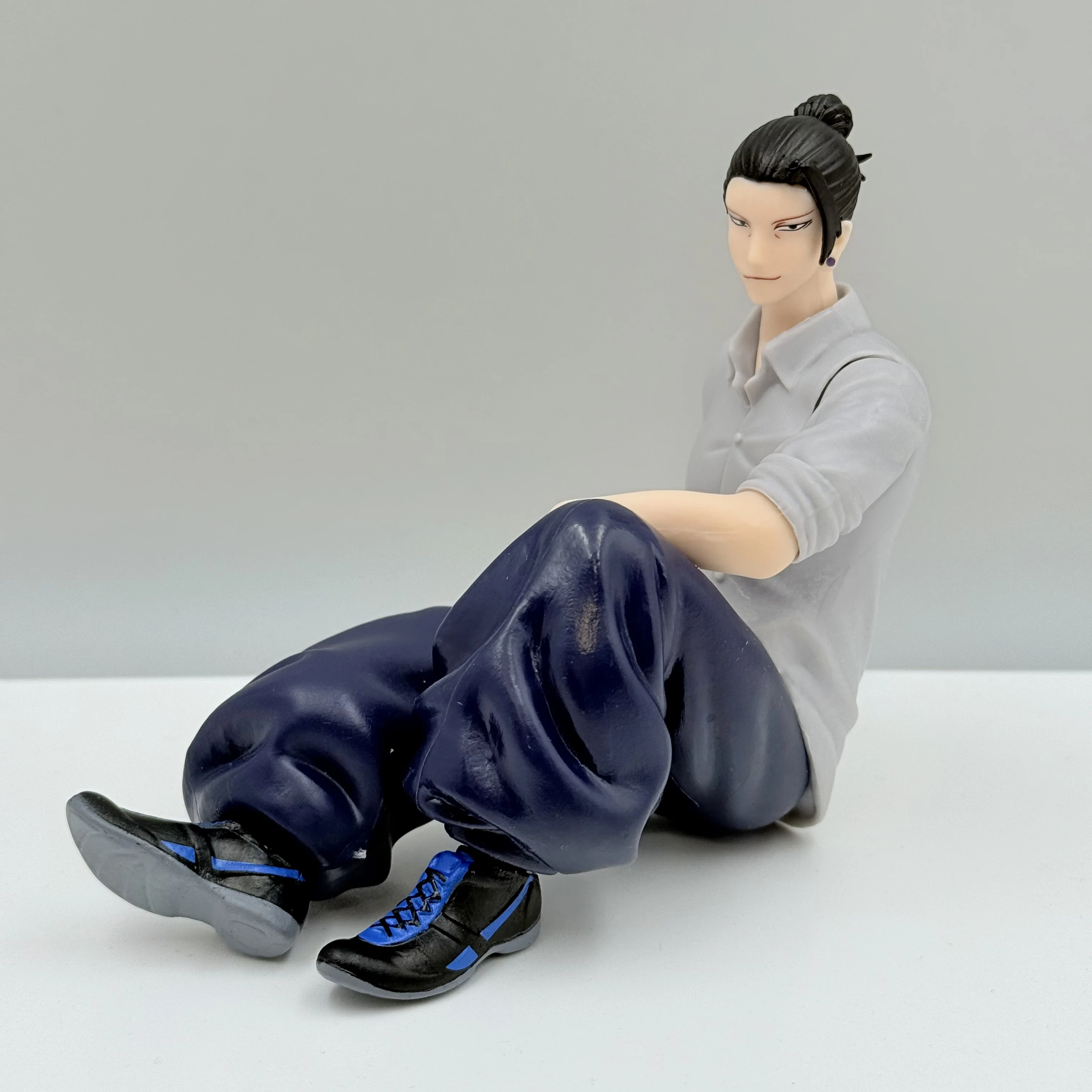 

Jujutsu Kaisen Collect Anime Figures Gojo Satoru & Geto Suguru Figures Doll Sitting White T-shirt Action Figure Toy for Childre