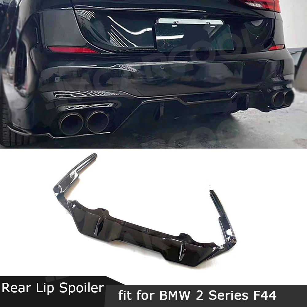 

For BMW 2 Series F44 M Sport 2021- 2023 ABS Rear Bumper Diffuser Lip Spoiler Side Apron Splitters Decoration Car Accessories