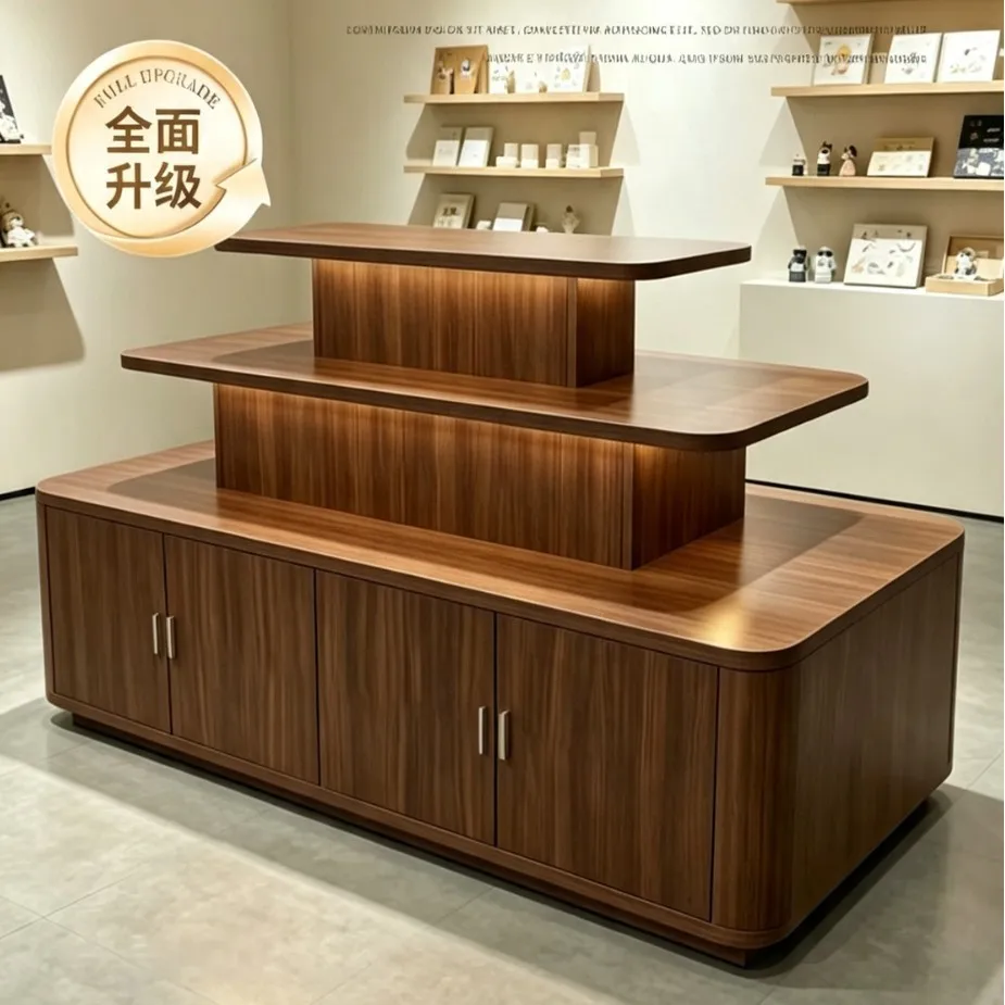 Nakajima display stand Cosmetics case Supermarket shelf Stack head Merchandise  High-end product