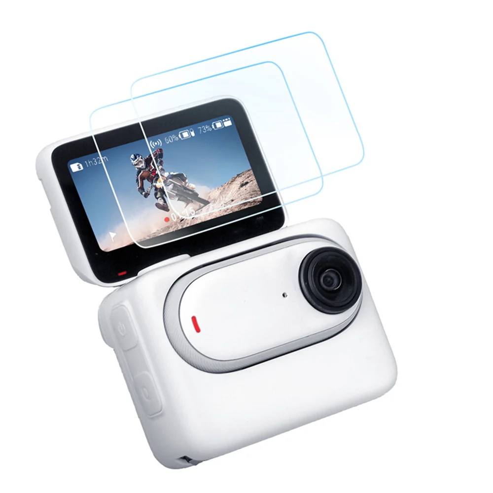 Hard Tempered Glass Screen Protector Cover For Insta360 GO 3/3S Anti-scratch Screen Protector  Camera Accessories