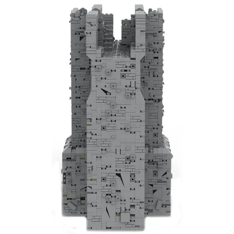 Moc อาคารอิฐที่มีชื่อเสียงฟิล์ม Fortress รุ่นปราสาท Wall เทคโนโลยี Modular Blocks ของขวัญของเล่นคริสต์มาส DIY ชุดประกอบ