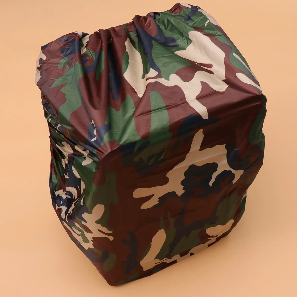 

60L Backpack Rain Cover Waterproof Nylon Seamless Construction Elastic Fit Rainproof Cover for Travel Hiking Outdoor Sports